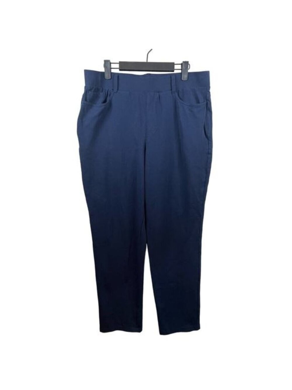 L.L. Bean Womens Blue Straight Leg Pants Size Large